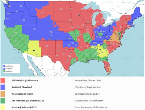 Cbs Nfl Coverage Map Week 10 2025 Giulia Pansie