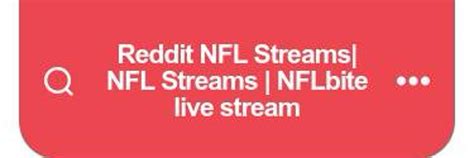 nflbite redzone reddit streams