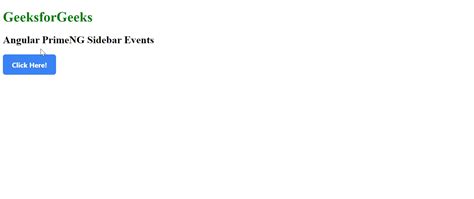 Ng Sidebar Example Stackblitz