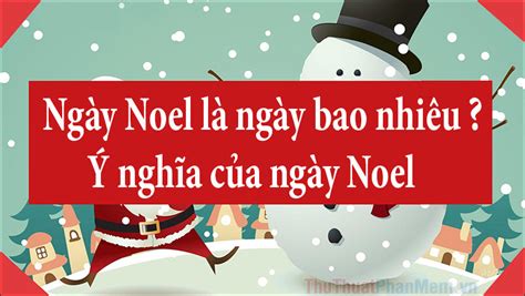 ngay noel la ngay may