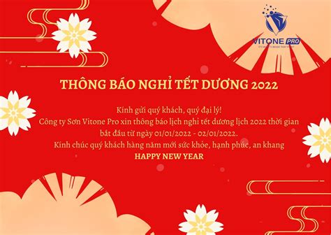 nghỉ lễ dương lịch 2022