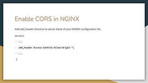 Nginx Cors Header Access-Control-Allow-Origin Missing