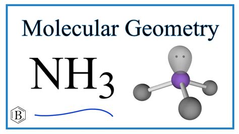 NH3 Molecular Geometry Science Education and Tutorials