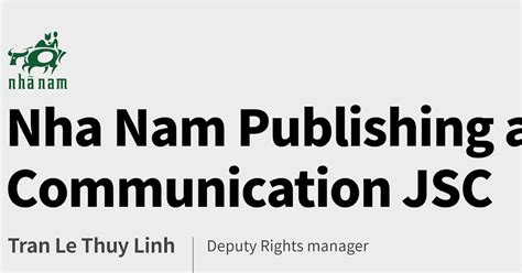 nha nam publishing and communications jsc