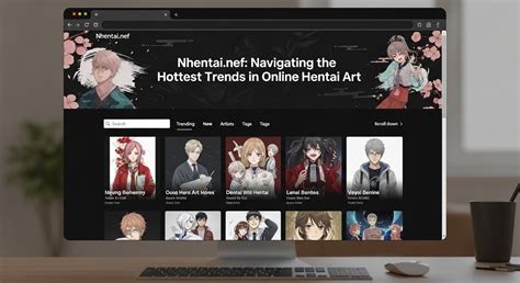 nhentai website interface