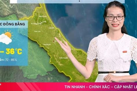 nhiệt độ hôm nay tại hà tĩnh