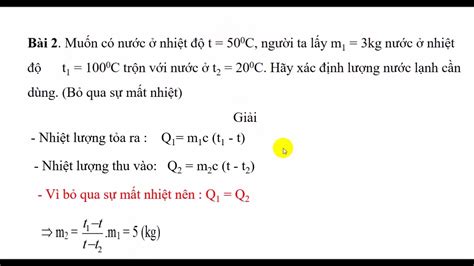 nhiệt lượng công thức