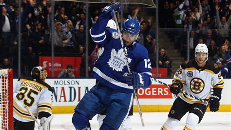 nhl scores bruins and maple leafs