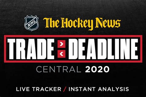 nhl trade deadline date 2020 live