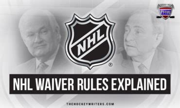 nhl waiver wire rules
