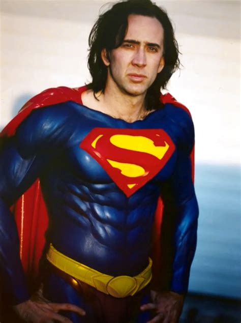 nic cage as superman
