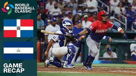nicaragua vs dominican republic baseball