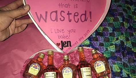 Nice Gift For Boyfriend On Valentines Anniversary Basket I Put Together My