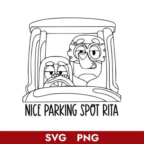 Nice Parking Spot Rita Decal Etsy