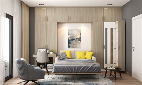 Nice Arrangement Of Bedroom