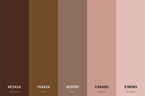 nice brown color hex code