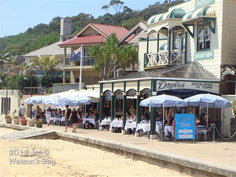 nice restaurants in watsons bay