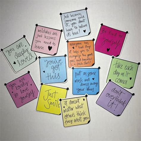 nice things to write on post it notes