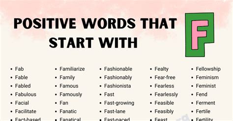 5 Friendly Words