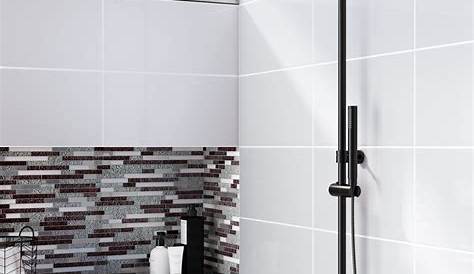 Niche De Douche Avec Mosaique Bathroom Pinterest