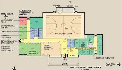 Nicholas Recreation Center Floor Plan