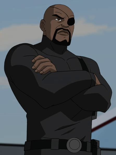 nick fury ultimate spider man