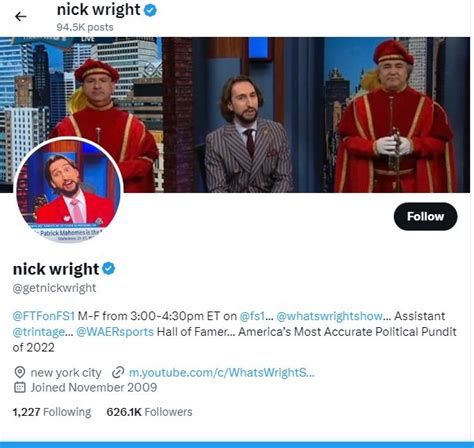 nick wright twitter