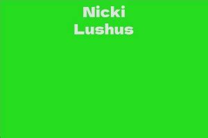 Nicki Lushus