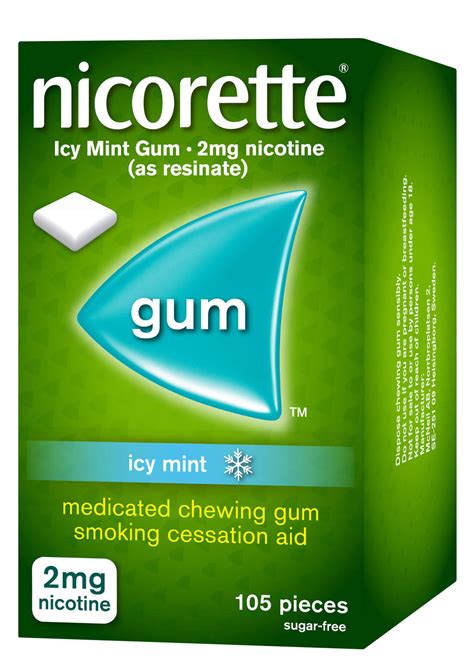 nicorette gum vs smoking
