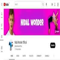 nidal wonder official channel