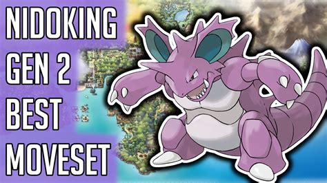 nidoking gen 2 learnset