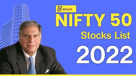 nifty 50 stock list 2022