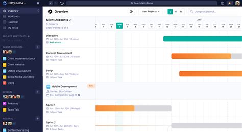 nifty project management app