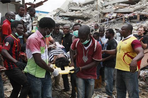 nigeria building collapse rescue