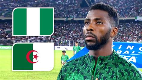 nigeria vs algeria friendly