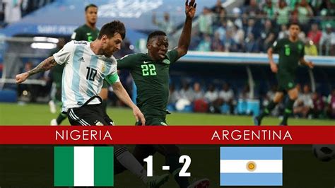 nigeria vs argentina highlights