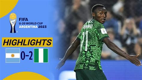 nigeria vs argentina u20 results