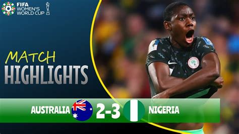 nigeria vs australia match