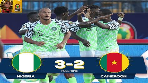 nigeria vs cameroon results
