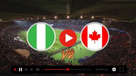 nigeria vs canada live tv