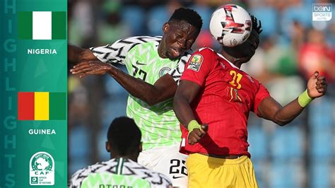 nigeria vs guinea score