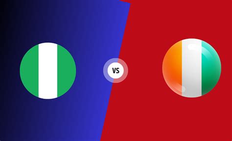 nigeria vs ivory coast kick off time