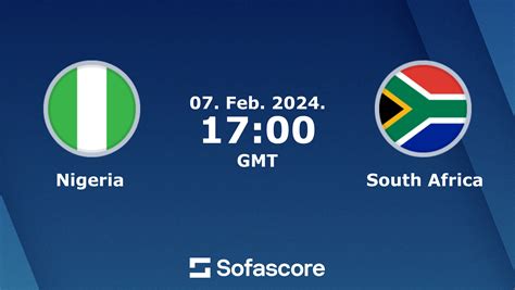 nigeria vs south africa h2h