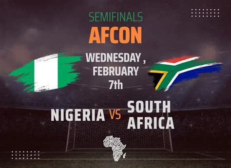 nigeria vs south africa match afcon