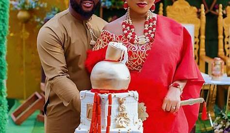 Delta style Nigerian traditional wedding, Traditional wedding cakes