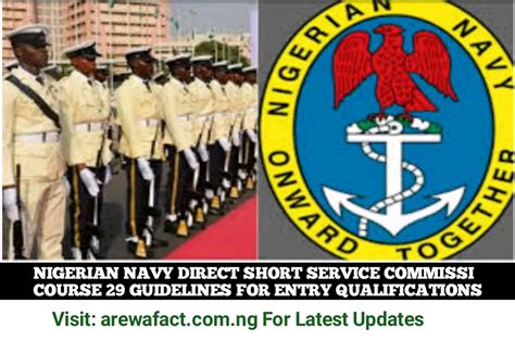 nigerian navy direct short service