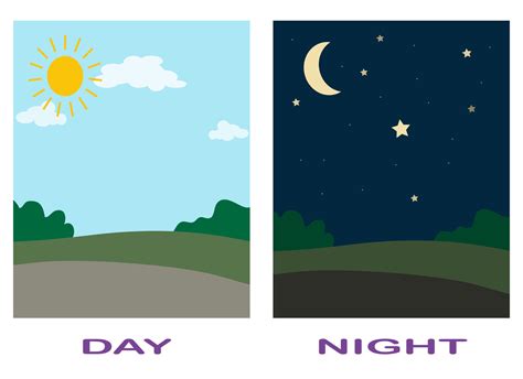 night and day