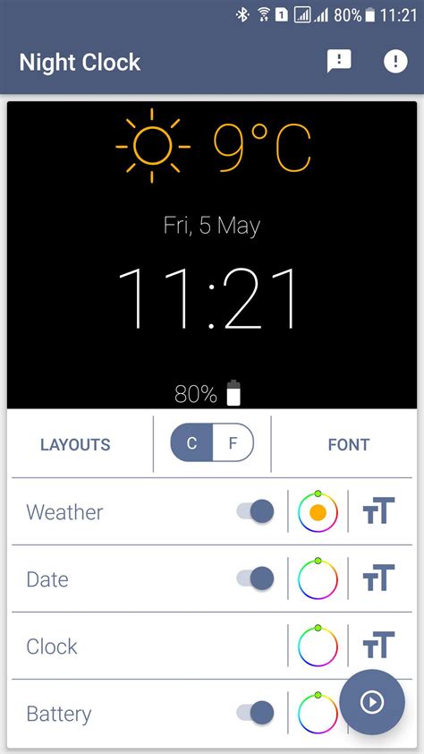 Night Clock Apk Full