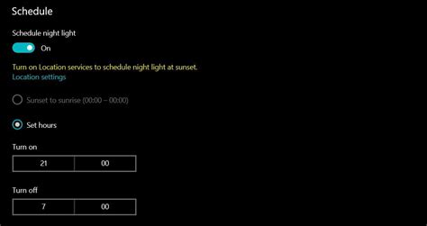 cara mengaktifkan mode malam di windows 10 terbaru