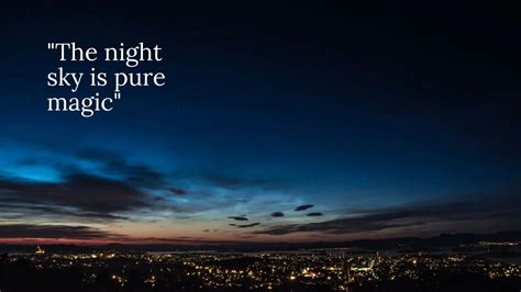 Night Sky Background Quotes